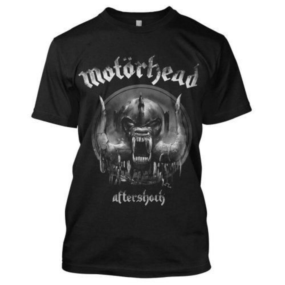 Motorhead Unisex Adult Aftershock T-Shirt / Black